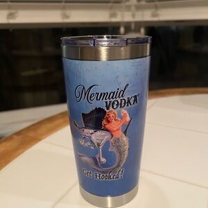Mermaid Vodka Tumbler for Hot or Cold Beverages NWT